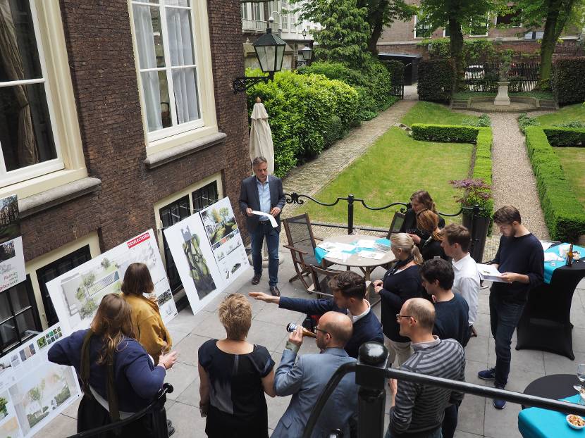 Bekendmaking van selectie in tuin