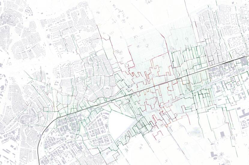 Ontdek stad land verbindingen
